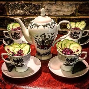 Afternoon Tea served with Gin Punch in Leeds