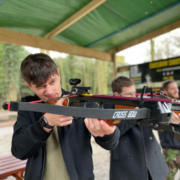 crossbow shooting at hazlewood castle near york & leeds for two people
