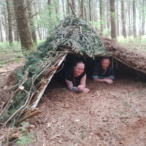 half day bushcraft basics & forest skills experience near york