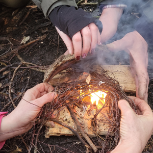 half day bushcraft basics & forest skills experience near york
