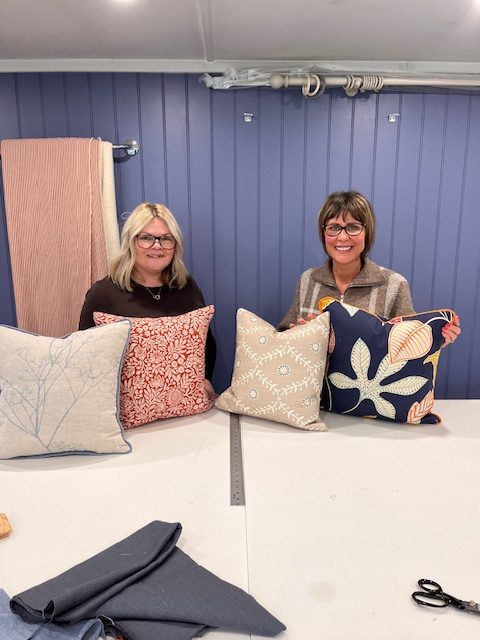 cushion making workshop near holmfirth