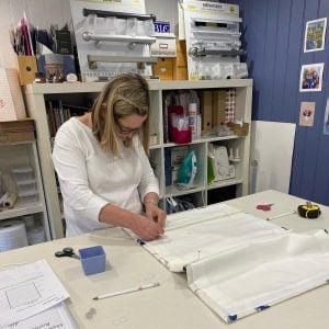 roman blind making workshop holmfirth near Leeds