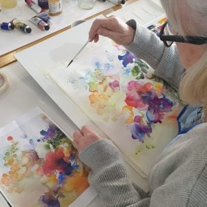 A Taster Art Experience Day at Lyndene Art Studio Next To The Peak District