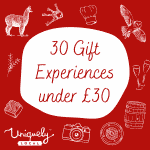 30 Gift Experiences Under £30