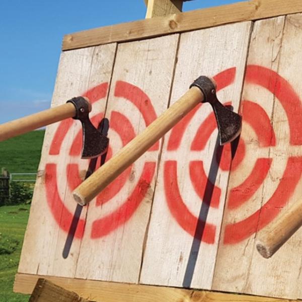 One Hour Axe Throwing Session in Sheffield