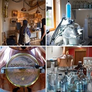 Cooper King Whisky and Gin Distillery Tour near York For Two People