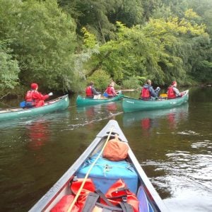Group Canoeing experience from Ripon to Boroughbridge
