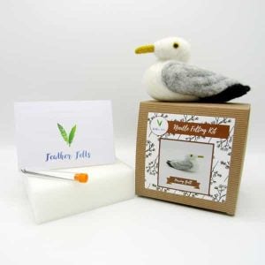 Herring Gull Felting Craft Kit By Feather Felts