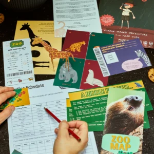 Escape Room by Post For Kids - The Zoo