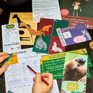Escape Room by Post For Kids - The Zoo