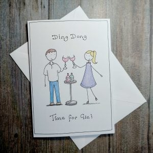Time for Gin Greeting Card