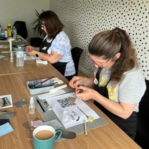 silver clay taster jewellery making experience in Yorkshire