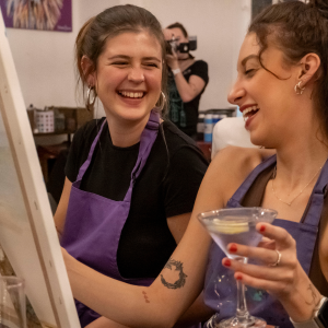 PopUp Painting with cocktails