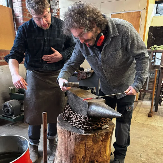 GT Blacksmiths - introduction to blacksmithing experience in sheffield