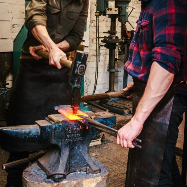 Blacksmith forging experience in Sheffield
