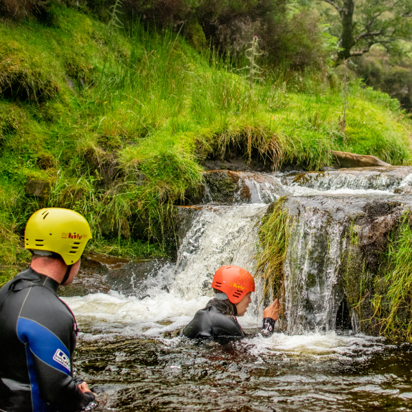 Guided Gorge Scramble Experience in the Peak District