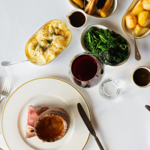 Sunday lunch at Samuels Restaurant Swinton Estate