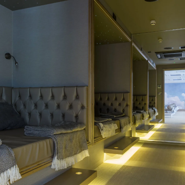 Swinton country club and spa post treatment relaxation room