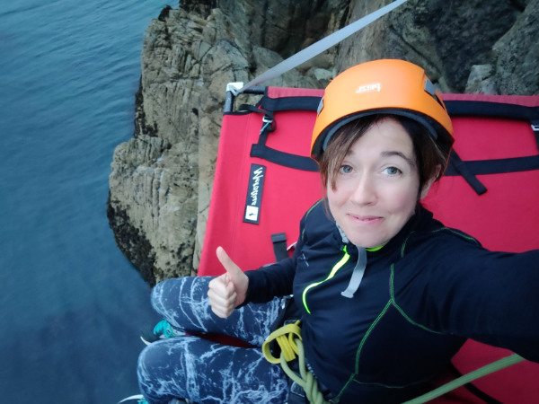 sally - coasteering