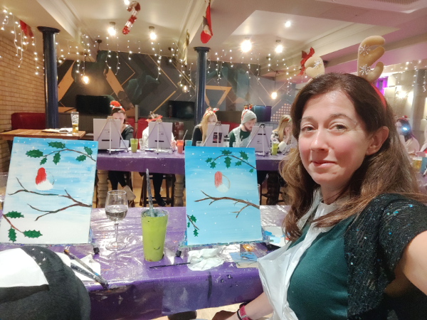 sally - paint and sip workshop