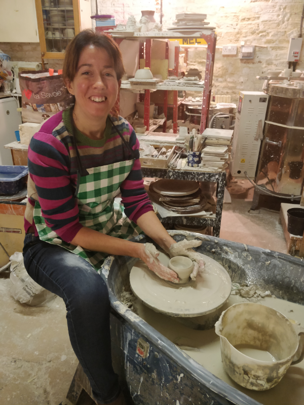 sally - pottery throwing experience