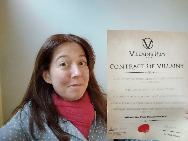 sally - villains rum tasting experience