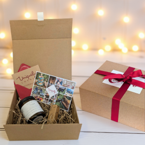Luxury Gift Experience Hamper with Hygge Armotherapy Gift Duo