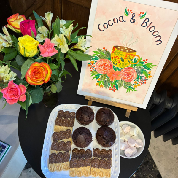 cocoa & bloom group art experience for up to 4 people in york