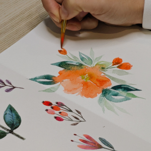 cocoa & bloom group art experience for up to 4 people in york