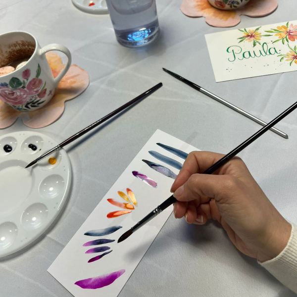 cocoa & bloom group art experience for up to 4 people in york