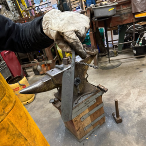 environmental art knife making featured