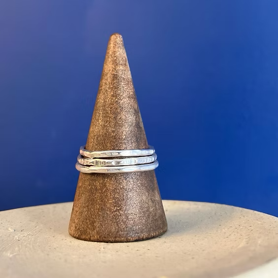 silver stacking rings experience in pocklington