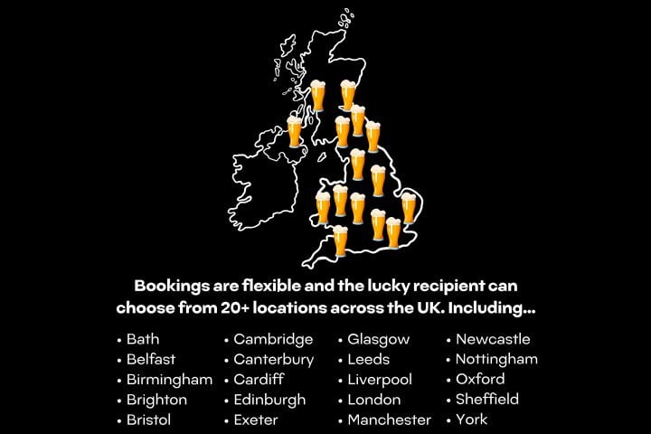 premium independent brewery tour & tasting for two