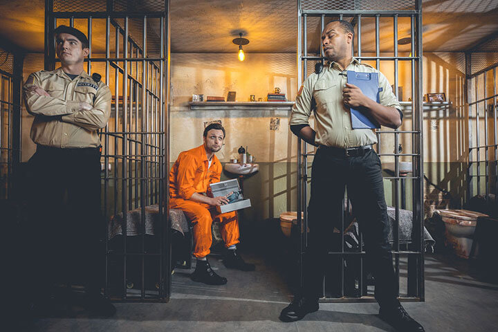 immersive cocktail experience for two at alcotraz prison bar
