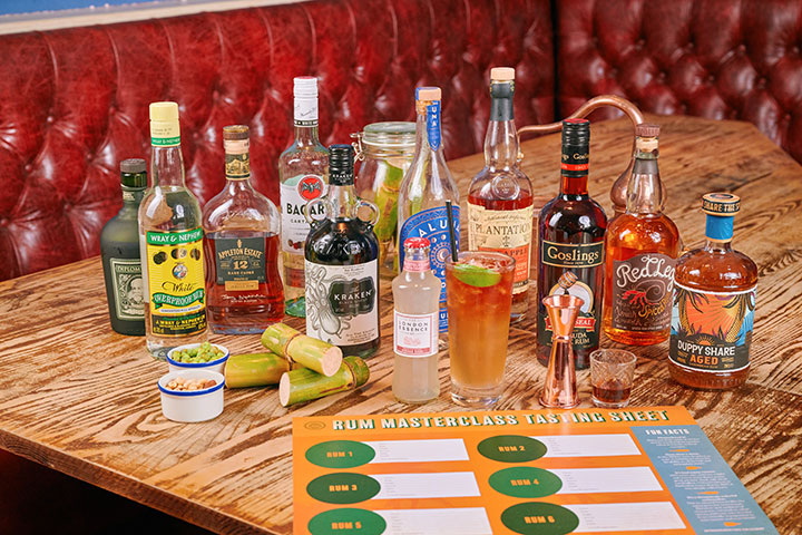 rum tasting masterclass for two at brewhouse & kitchen in chester