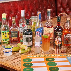 rum tasting masterclass with meal for two at brewhouse & kitchen in chester