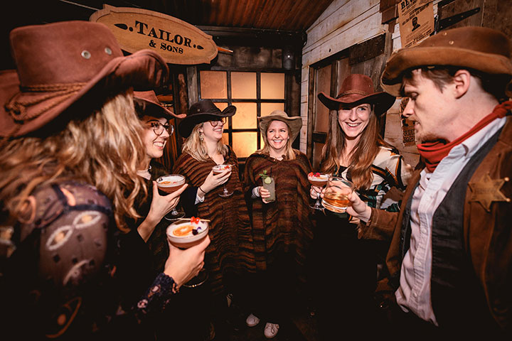 immersive cocktail experience for two at moonshine saloon in liverpool