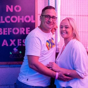 indoor axe throwing for two in macclesfield