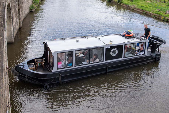 afternoon tea and lancashire canal cruise for two