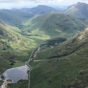 extended lake district helicopter tour for two