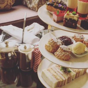 luxury afternoon tea with bubbly at rothay manor for two