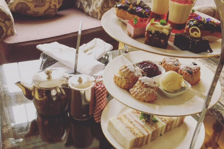 luxury afternoon tea with bubbly at rothay manor for two