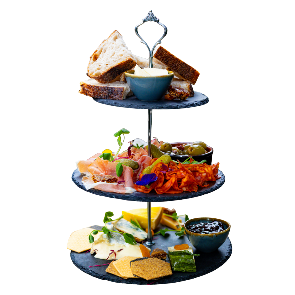 Cheese Afternoon Tea for Two with Fizz - £70 for Two in York