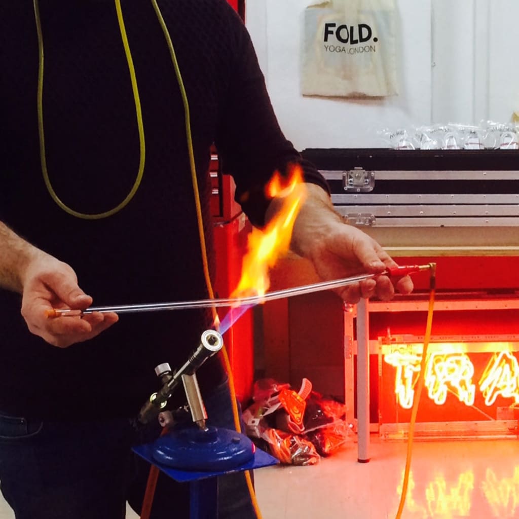 neon light workshop in wakefield